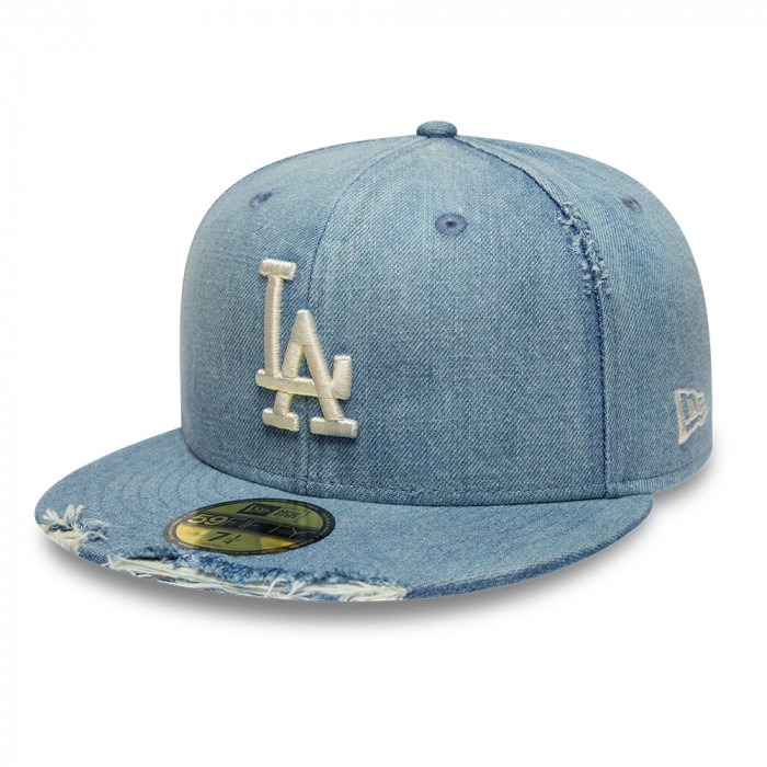 Gorra 59Fifty MLB LOS ANGELES DODGERS DAMAGED Celeste