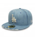 Gorra 59Fifty MLB LOS ANGELES DODGERS DAMAGED Celeste