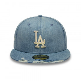 Gorra 59Fifty MLB LOS ANGELES DODGERS DAMAGED Celeste