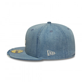 Gorra 59Fifty MLB LOS ANGELES DODGERS DAMAGED Celeste
