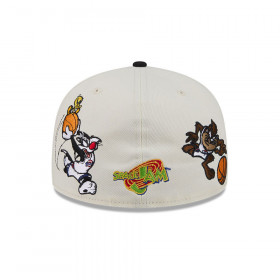 Gorra 59Fifty NBA Chicago Bulls Space Jam Blanco