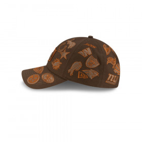 Gorra Casual Classic NFL All Over Bad Bunny Super Tazón Marrón
