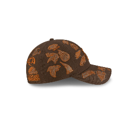 Gorra Casual Classic NFL All Over Bad Bunny Super Tazón Marrón