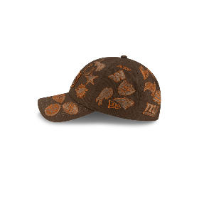 Gorra Casual Classic NFL All Over Bad Bunny Super Tazón Marrón