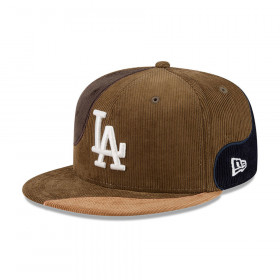 Gorra 59Fifty MLB Los Angeles Dodgers Corduroy Marrón
