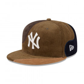 Gorra 59Fifty MLB New York Yankees Corduroy Marrón