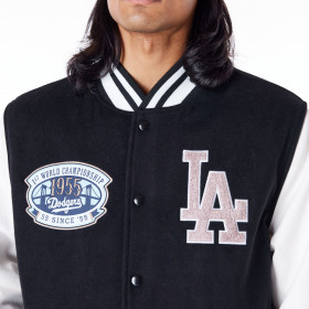 Casaca Los Angeles Dodgers MLB World Patches