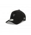 Gorra 9Forty NFL Las Vegas Raiders Metallic Patch Negro
