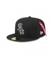 Gorra 59Fifty MLB Chicago White Sox Alpha Industries Negro