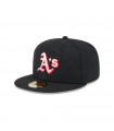 Gorra 59Fifty MLB Oakland Athletics Tonal Koi Negro