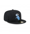 Gorra 59Fifty MLB Chicago White Sox Tonal Koi Negro