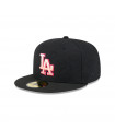 Gorra 59Fifty MLB Los Angeles Dodgers Tonal Koi Negro