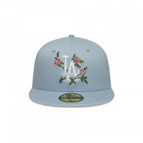 Gorra 59Fifty MLB Los Angeles Dodgers MLB Floral Pastel Blue