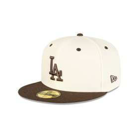 Gorra 59Fifty MLB  Los Angeles Dodgers Wool Visor Beige