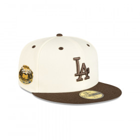 Gorra 59Fifty MLB  Los Angeles Dodgers Wool Visor Beige