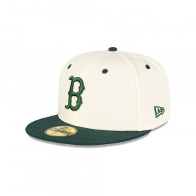 Gorra 59Fifty MLB  Boston Red Sox Wool Visor Beige