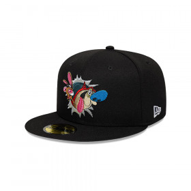 Gorra 59Fifty Paramount Ren And Stimpy Ren And Stimpy Negro