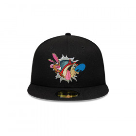 Gorra 59Fifty Paramount Ren And Stimpy Ren And Stimpy Negro