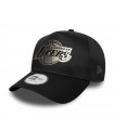 Gorra 9Forty NBA Los Angeles Lakers Metallic Negro