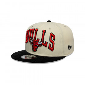 Gorra 9Fifty NBA  Chicago Bulls Cord Visor Light Beige