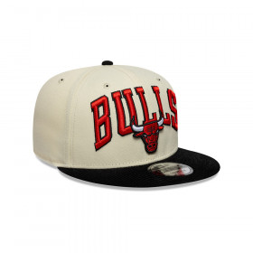 Gorra 9Fifty NBA  Chicago Bulls Cord Visor Light Beige