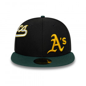 Gorra 59Fifty MLB Oakland Athletics Premium Baseball Negro