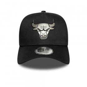 Gorra 9Forty NBA Chicago Bulls Metallic Negro