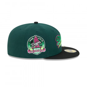 Gorra 59Fifty MLB Los Angeles Dodgers NA Exclusive Verde