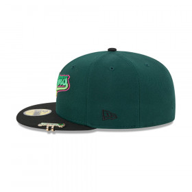 Gorra 59Fifty MLB Los Angeles Dodgers NA Exclusive Verde
