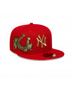 Gorra 59Fifty MLB New York Yankees Cny Rojo