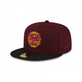 Gorra 59Fifty MLB Oakland Athletics Dark Properties Morado