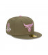 Gorra 59Fifty NBA Chicago Bulls Lavander Fields Green Med
