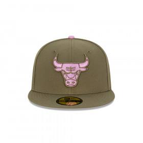 Gorra 59Fifty NBA Chicago Bulls Lavander Fields Green Med