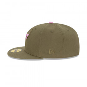 Gorra 59Fifty NBA Chicago Bulls Lavander Fields Green Med