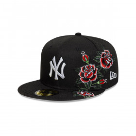 Gorra 59Fifty MLB New York Yankees Floral Black