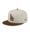 Gorra 59Fifty MLB Los Angeles Dodgers Corduroy Blanco