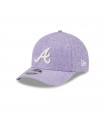 Gorra 9Forty MC AF MLB Atlanta Braves Cotton Weave Morado