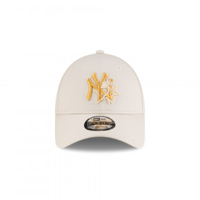 Gorra 9Forty MLB  New York Yankees Floral Light Beige