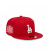 Gorra 59Fifty MLB Los Angeles Dodgers Evergreen Rojo