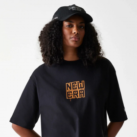 Polo T-Shirt New Era Branded  City Grphc Black