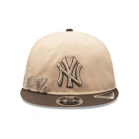 Gorra 9Fifty MLB New York Yankees Gothic Script Beige