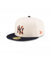 Gorra 59Fifty MLB New York Yankees Hemp Natural Beige