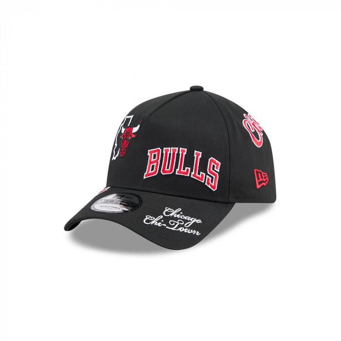 Gorra 9Forty NBA Chicago Bulls Repeat Negro