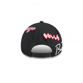 Gorra 9Forty NBA Chicago Bulls Repeat Negro