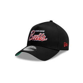 Gorra 9Forty NBA Chicago Bulls Wrdmrk Script Negro
