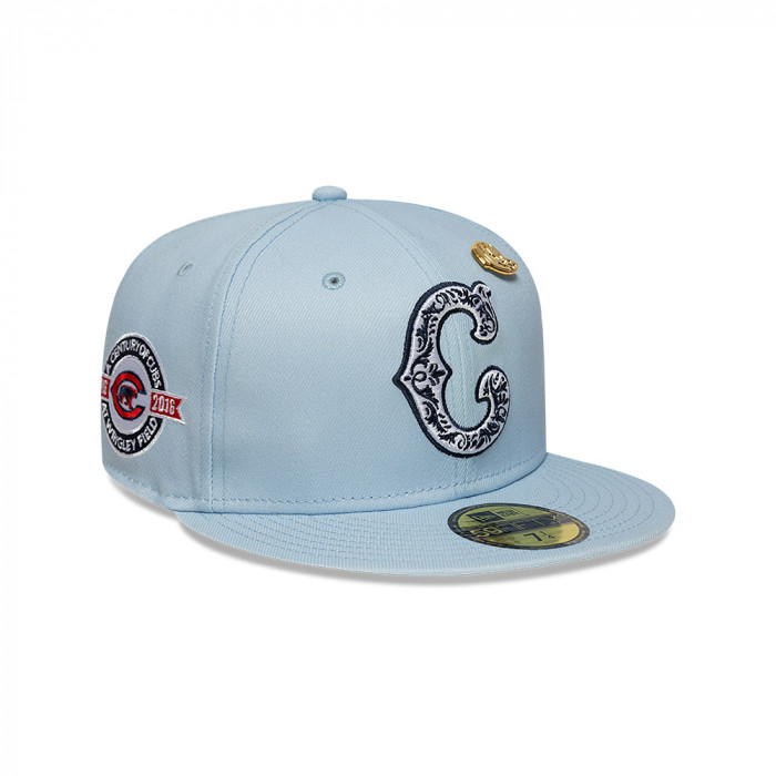 Gorra 59Fifty MLB  Chicago Cubs Coops Seasonal Pastel Azul