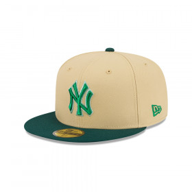 Gorra 59Fifty MLB New York Yankees Forest Canvas Beige