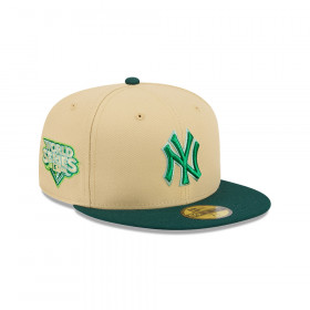 Gorra 59Fifty MLB New York Yankees Forest Canvas Beige