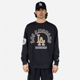 Polera Crewneck MLB  Los Angeles Dodgers Patches Navy
