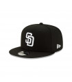 Gorra 9FIFTY San Diego Padres MLB Basic Blkwhi Black